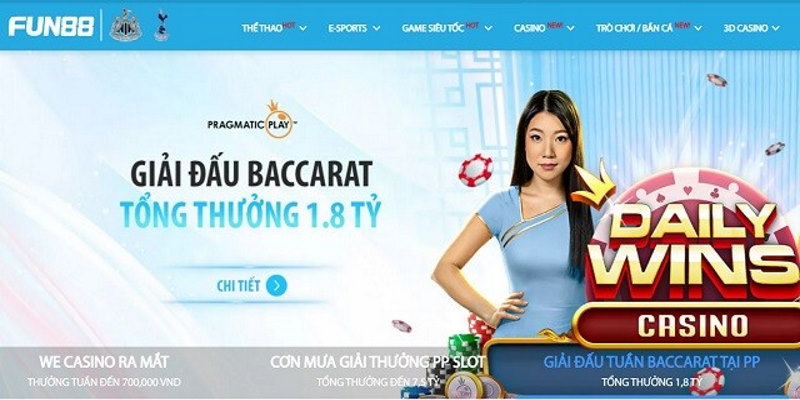 Fun88 slot nhà cái uy tín hàng đầu tại thị trường Việt Nam